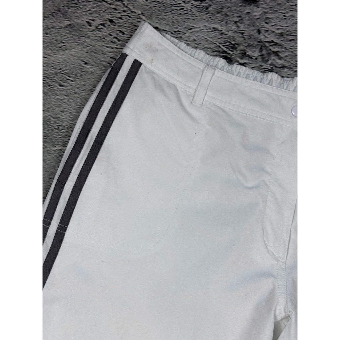 Adidas White vintage track pants baggy tiro clima365