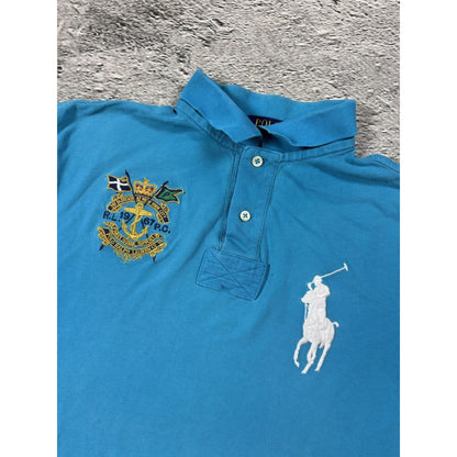 Chief Keef Polo Ralph Lauren T-shirt vintage blue
