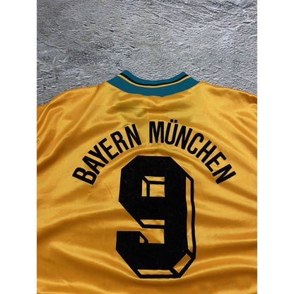 Adidas Bayern Munchen Jersey yellow Opel 1993/96 vintage