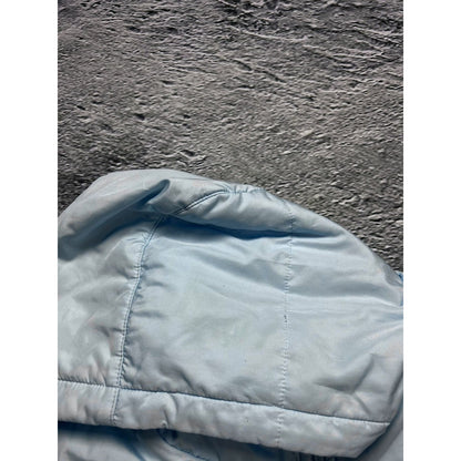 Nike padded jacket vintage baby blue Y2K puffer