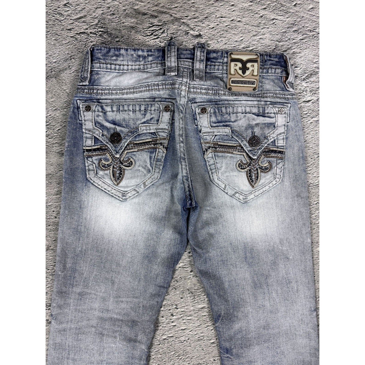 Rock Revival Povey vintage light blue jeans Y2K