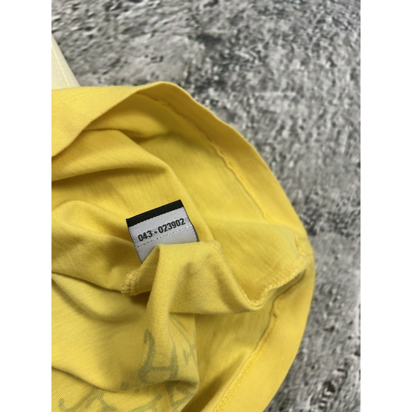 Ed Hardy Christian Audigier vintage yellow T-shirt big logo