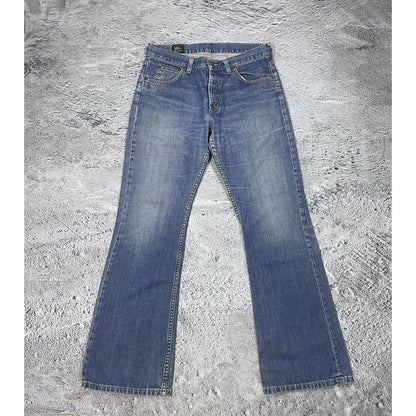Lee flared jeans denim pants Y2K blue Denver