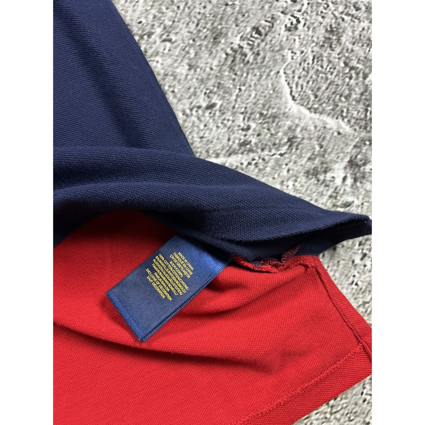 Chief Keef Polo Ralph Lauren vintage USA big pony navy red