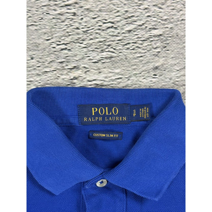 Chief Keef Polo Ralph Lauren vintage blue polo T-shirt big ponyh