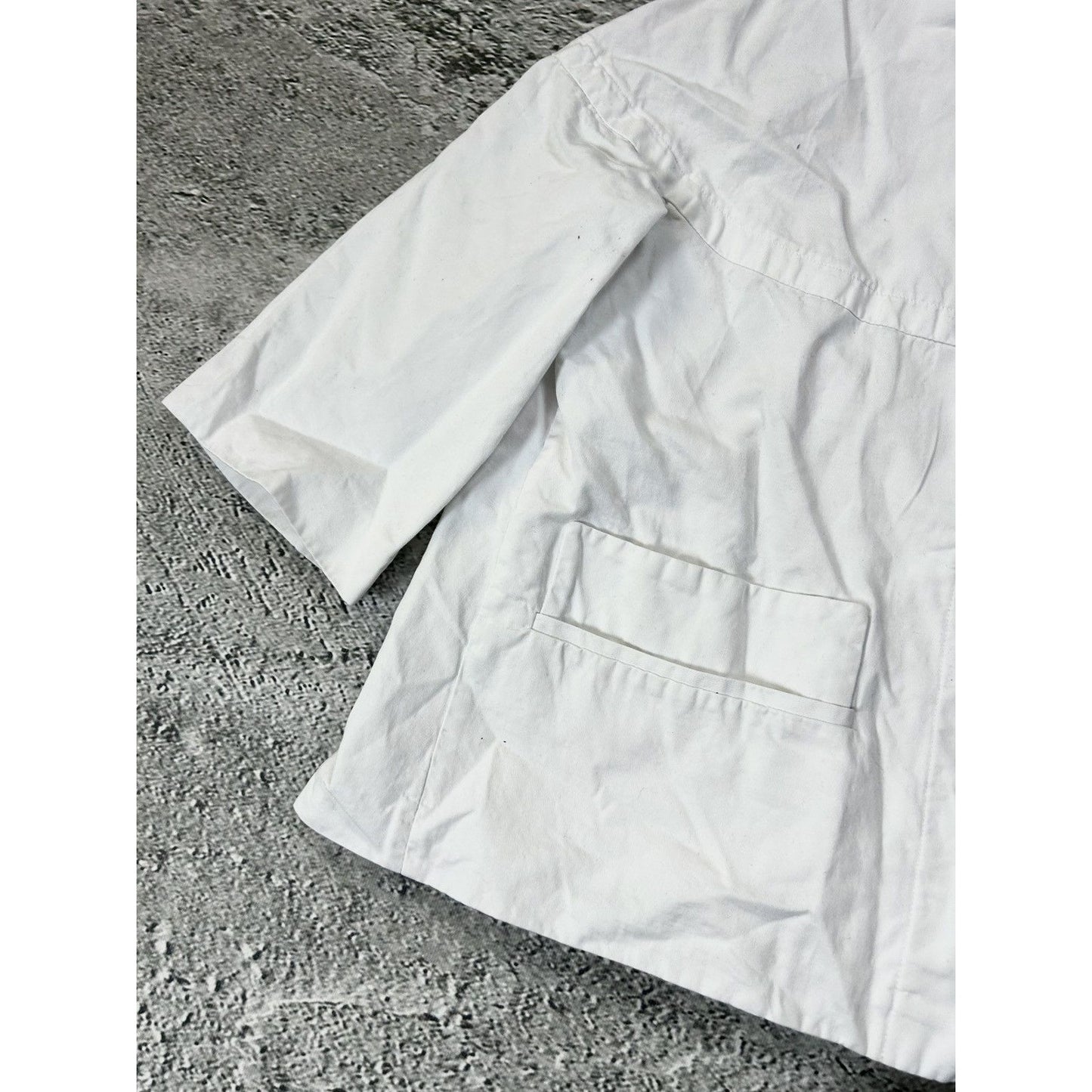 Marni jacket white boxy fit button up