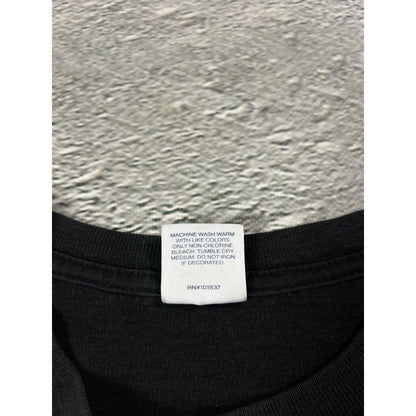 Supreme t-shirt black Fuck With Your Head FW17 cut off boxy