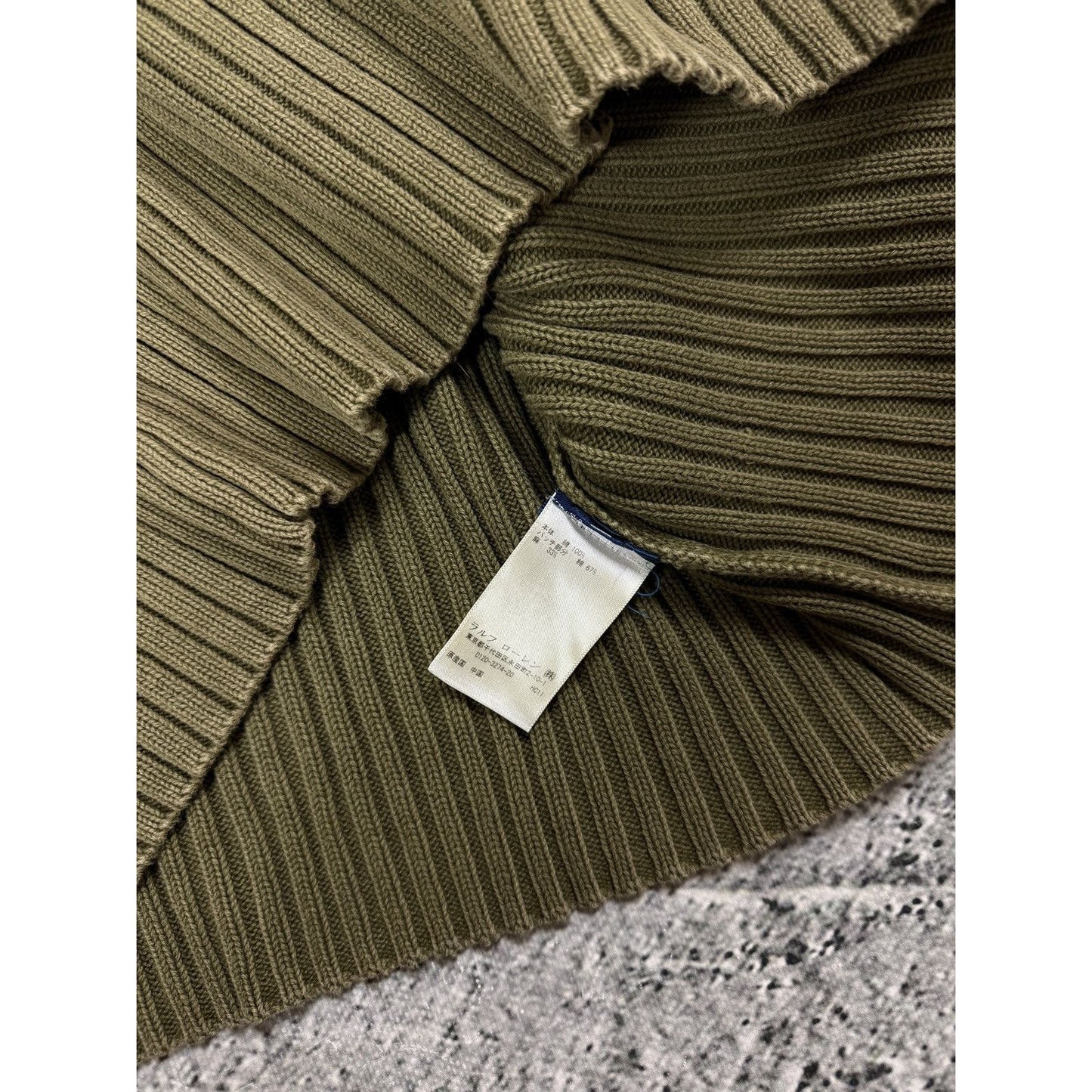 Polo Ralph Lauren vintage sweater USA flag military cargo