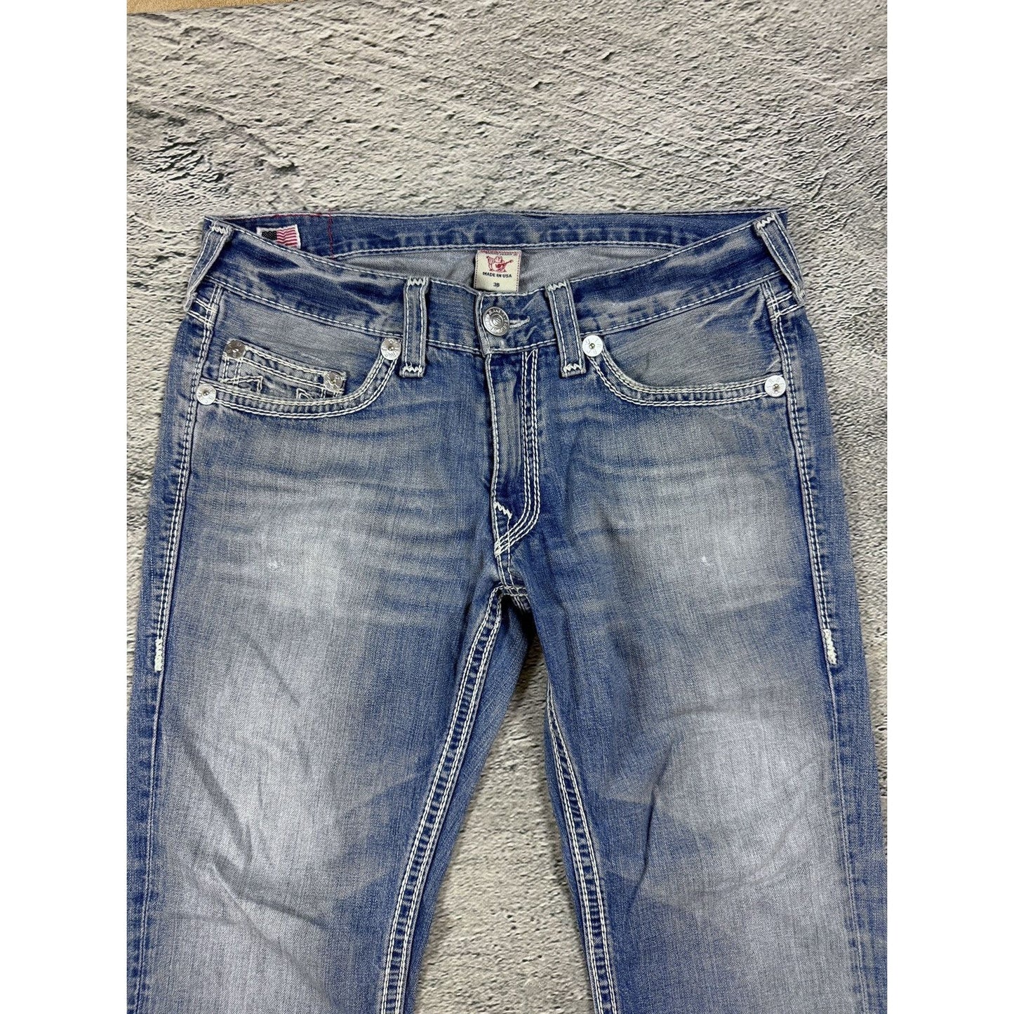 True Religion jeans vintage Bobby Big QT denim straight