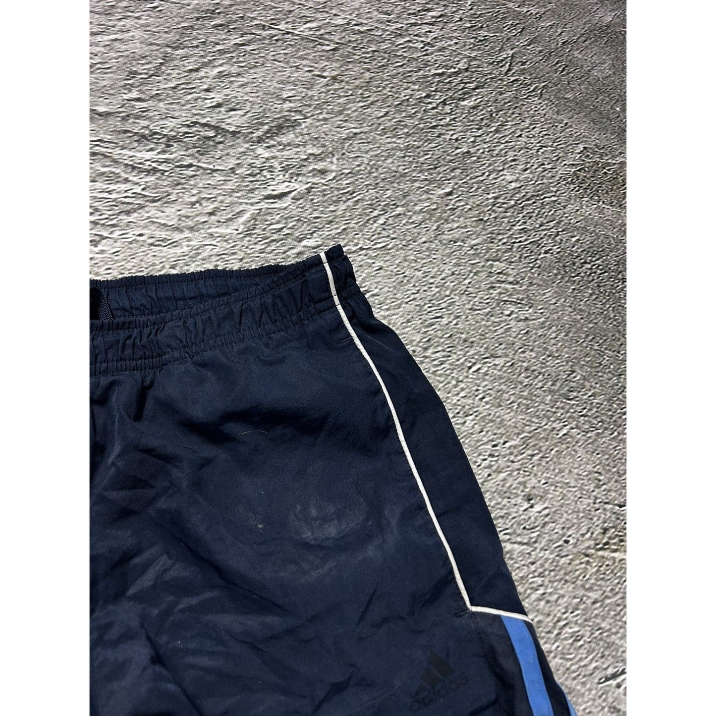 Adidas vintage navy track pants small logo 2000s