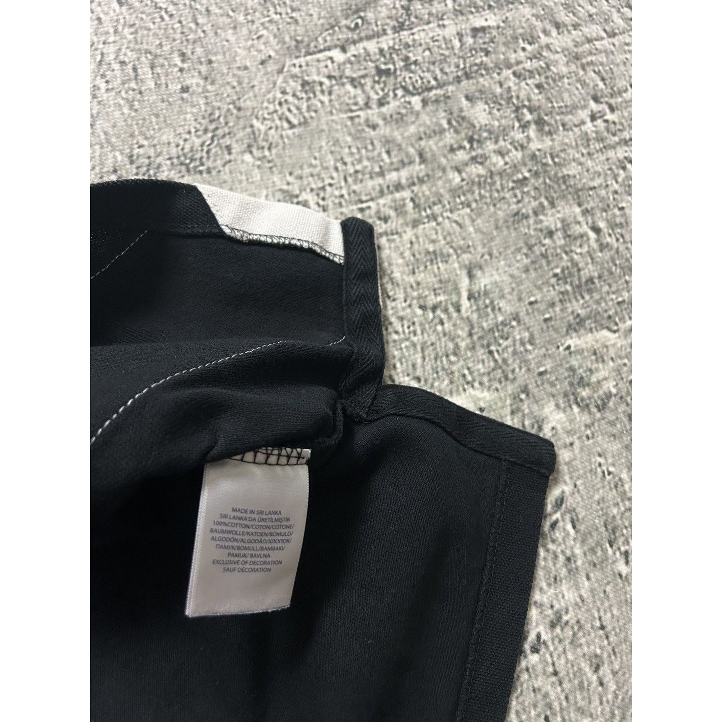 Chief Keef Polo Ralph Lauren black T-shirt big pony white