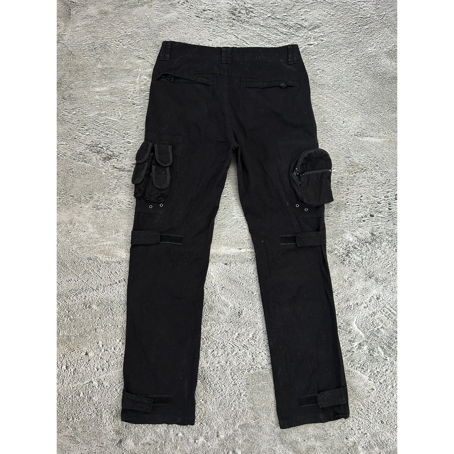 Field lived cargo pants black workwear military utility