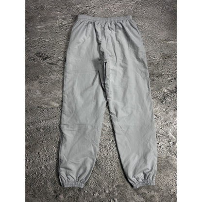 Adidas vintage grey nylon track pants drill Y2K