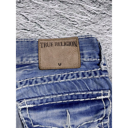 True Religion jeans vintage Ricky denim pants baby blue