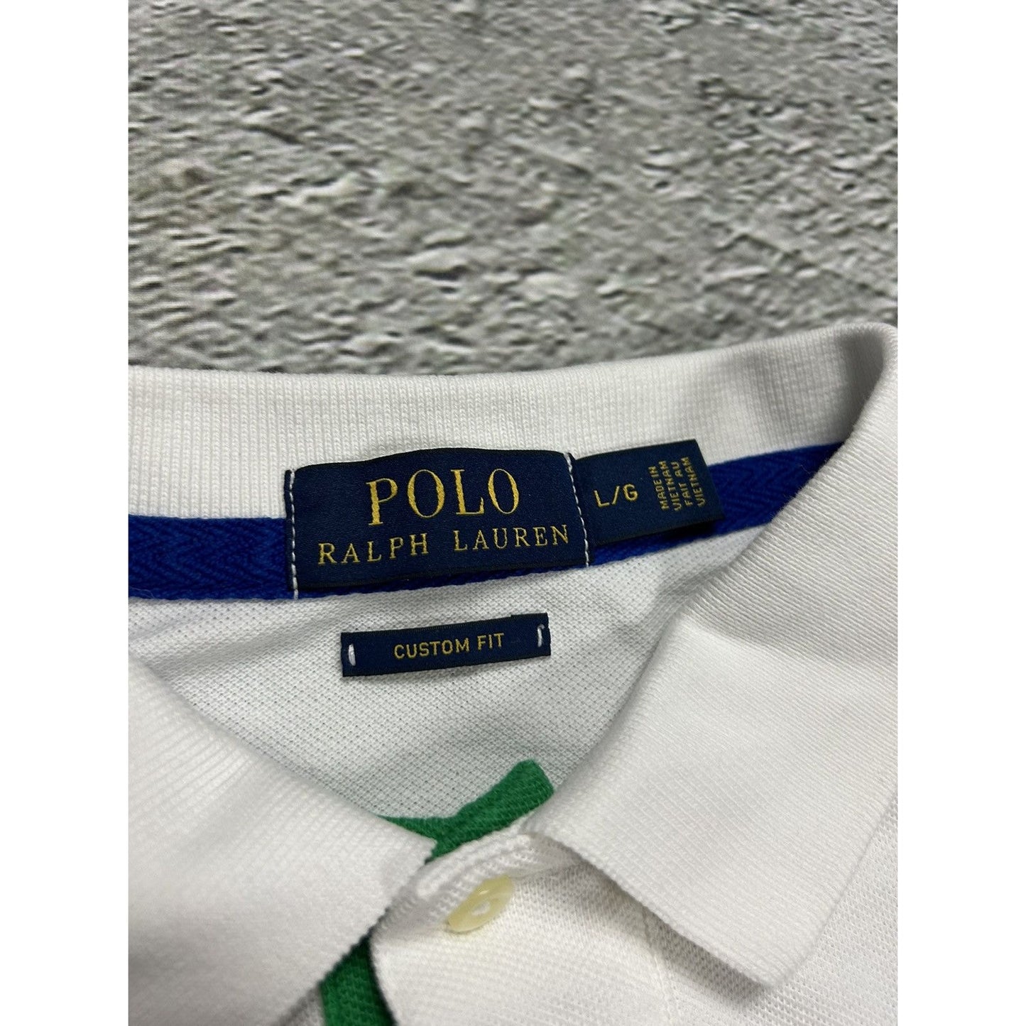 Polo Ralph Lauren vintage white polo T-shirt big pony