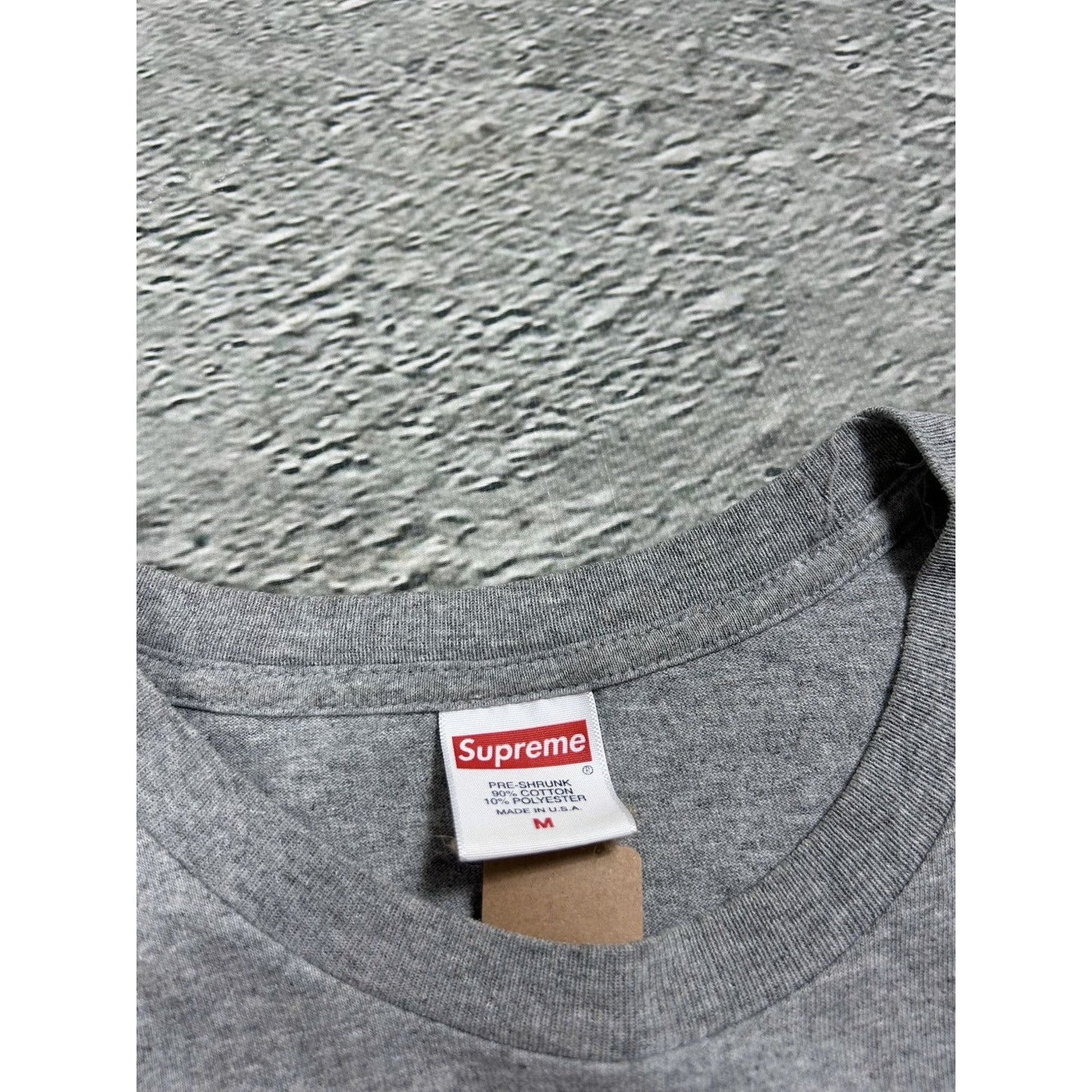 Supreme “Fuck With Your Head” T-shirt Grey Tee Young Czuux