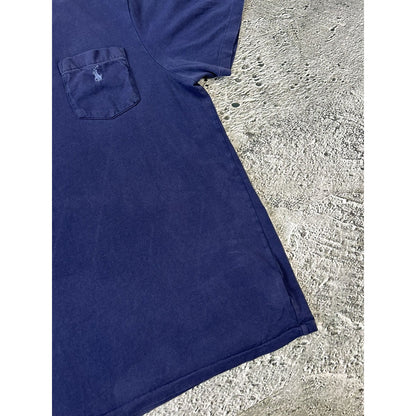 Polo Ralph Lauren vintage navy T-shirt small pony blue