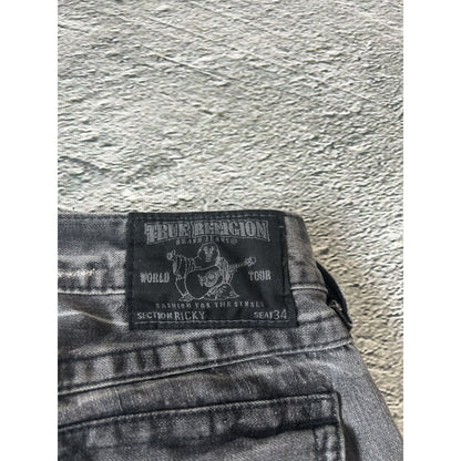 True Religion vintage grey jeans denim pants Y2K Ricky