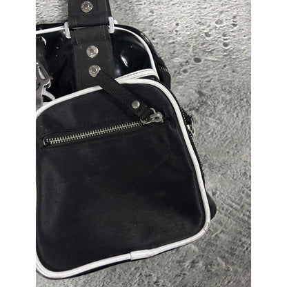 George Gina & Lucy bag latex black GG&L bag Y2K black