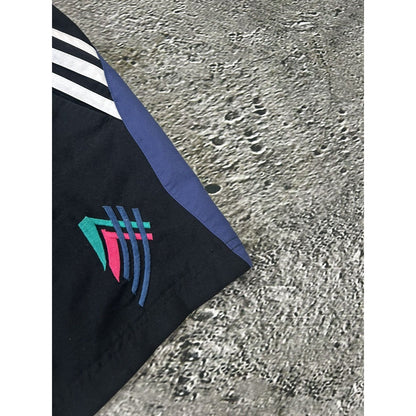 Adidas vintage shorts black big logo 2000s Y2K