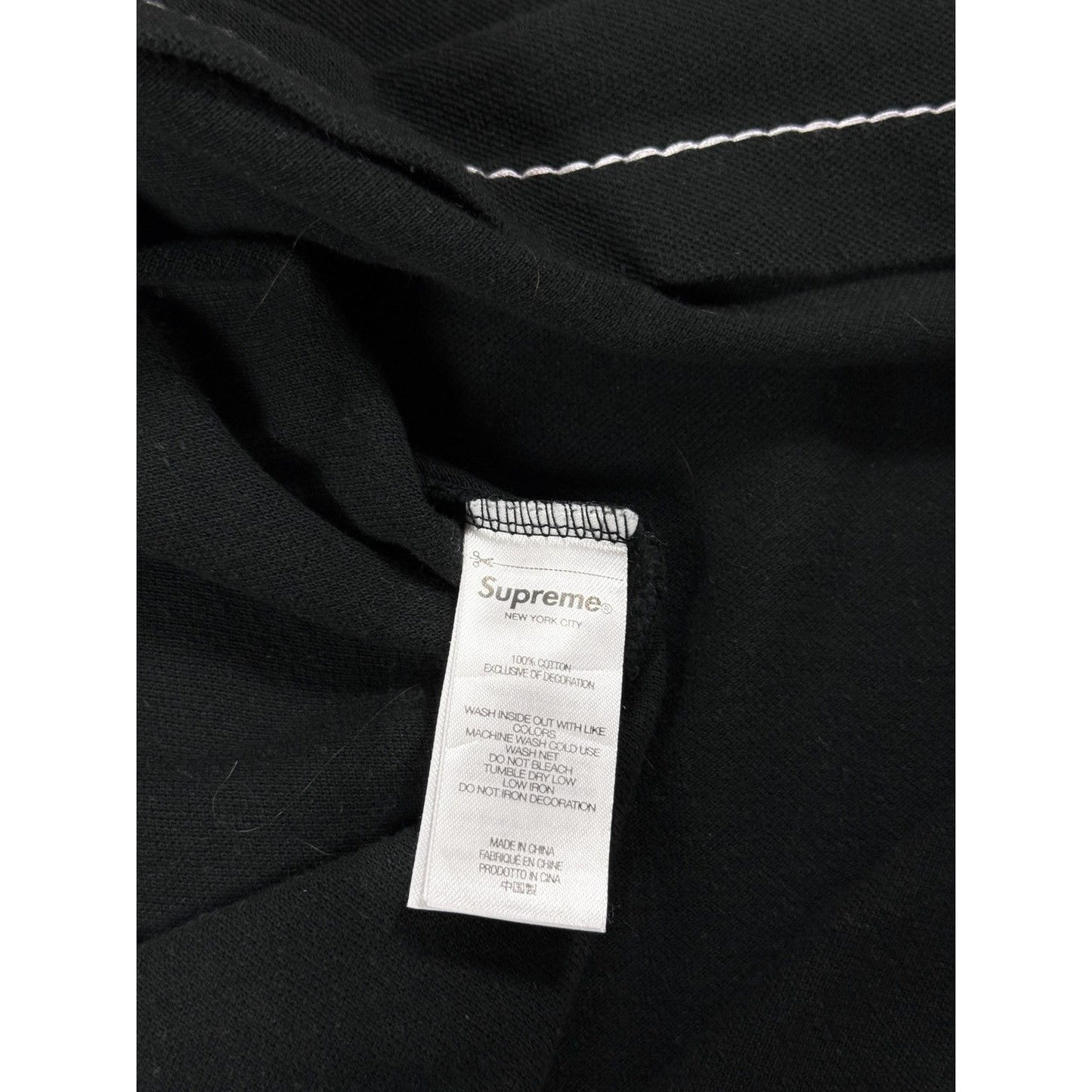 Supreme x True Religion polo shirt black XL