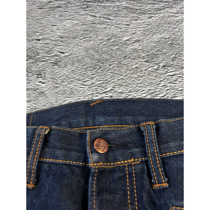 Evisu jeans vintage inside out selvedge white black