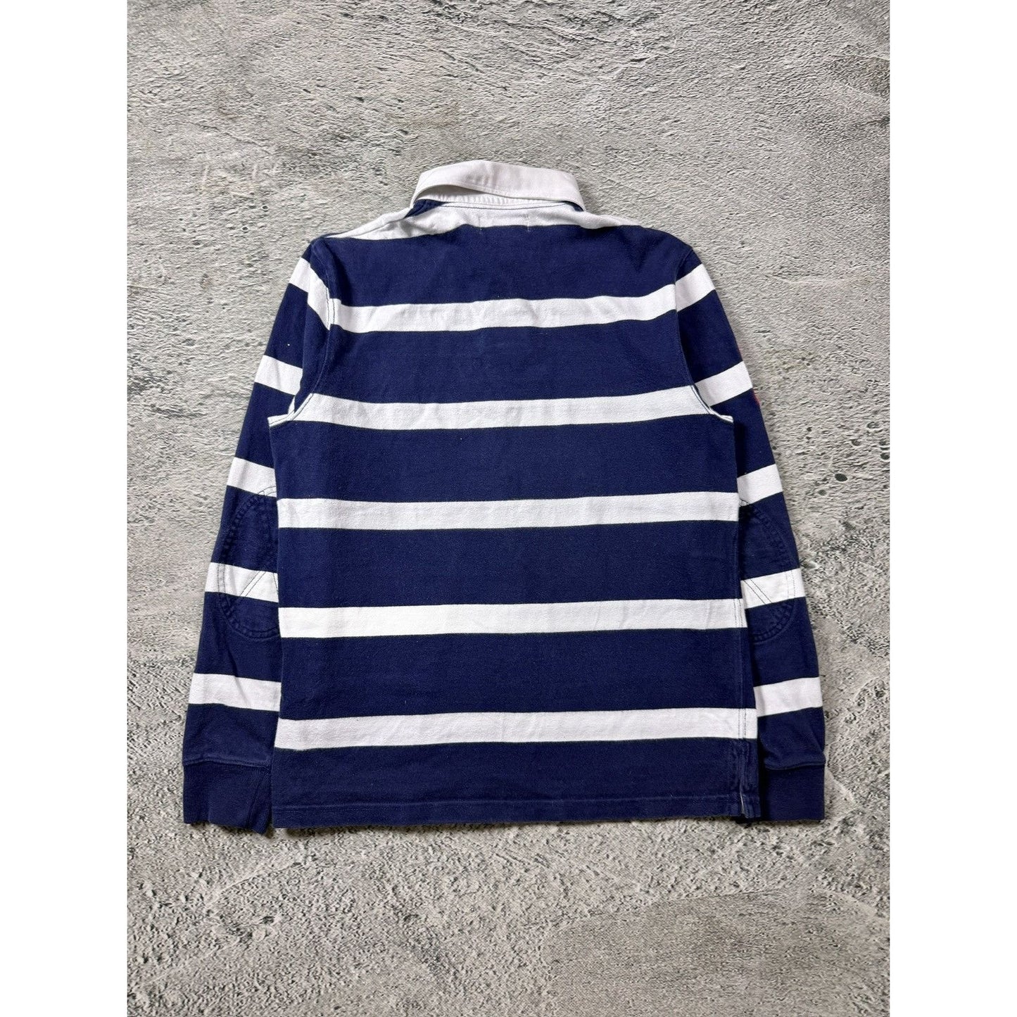 Chief Keef Polo Ralph Lauren big pony striped navy white