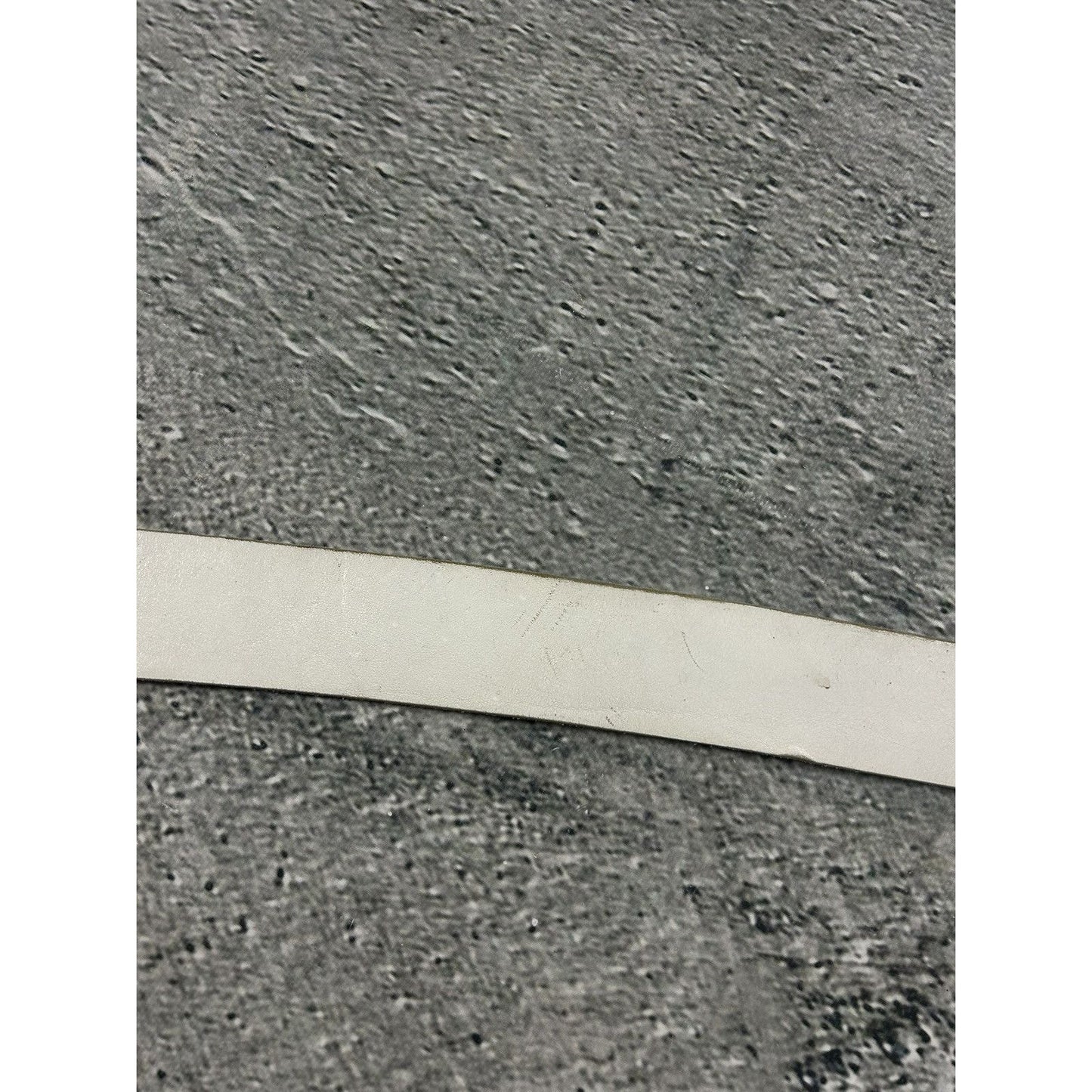 Diesel leather belt big buckle Y2K white