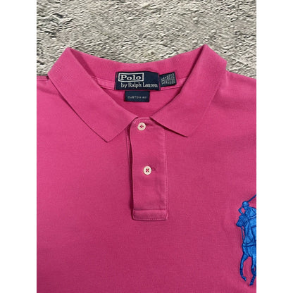 Polo Ralph Lauren vintage pink polo T-shirt big pony