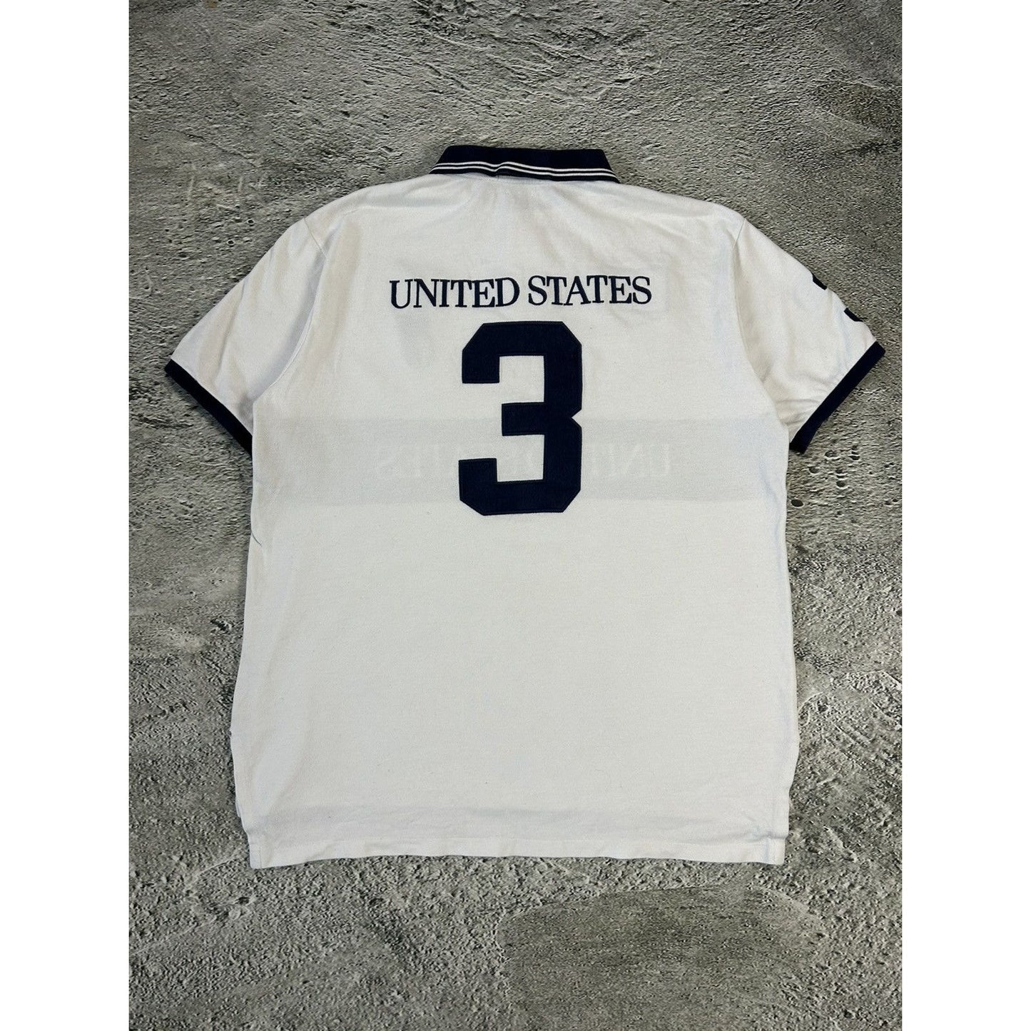 Chief Keef Polo Ralph Lauren USA vintage shirt white
