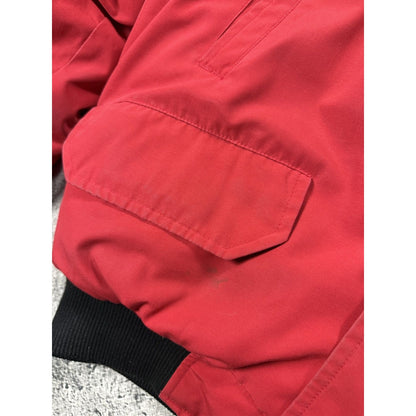 Canada Goose vintage red chilliwack bomber jacket puffer