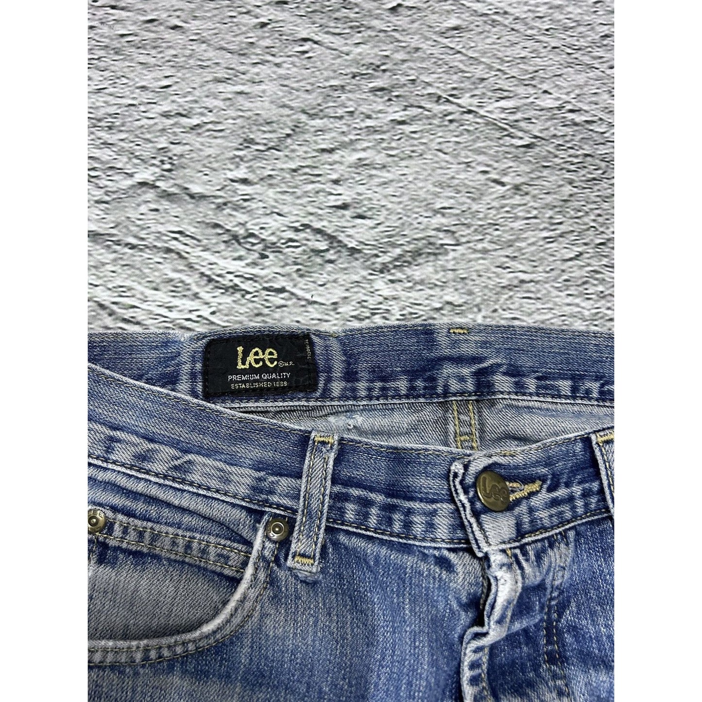 Lee flared jeans denim pants Y2K blue Denver