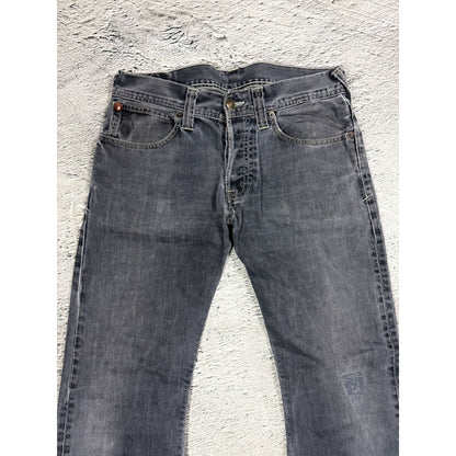 Evisu x Puma vintage washed black jeans gray bootcut