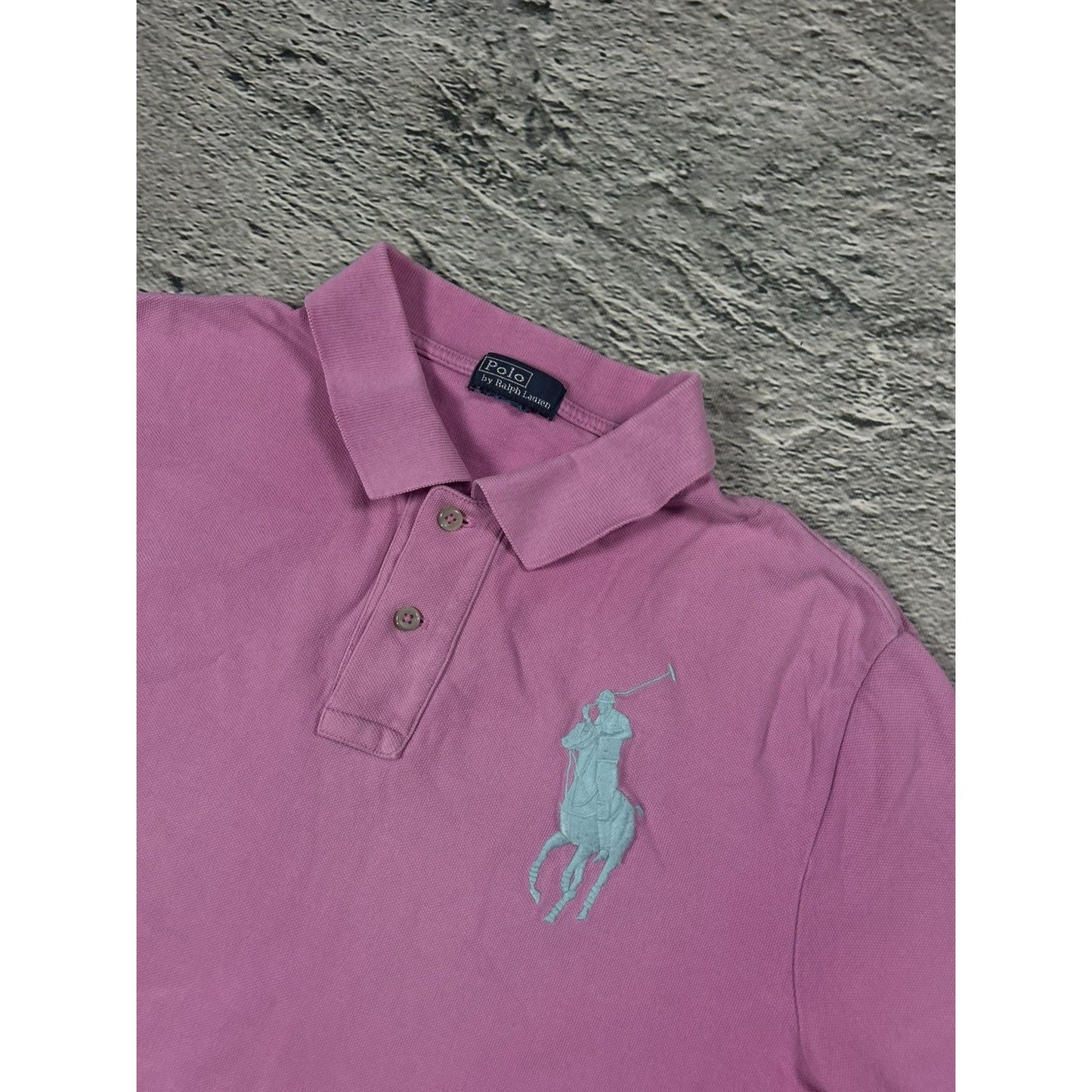 Chief Keef Polo Ralph Lauren vintage pink T-shirt big pony