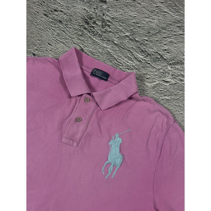 Chief Keef Polo Ralph Lauren vintage pink T-shirt big pony