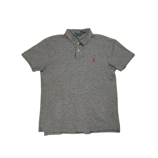 Polo Ralph Lauren grey Polo T-shirt small pony purple