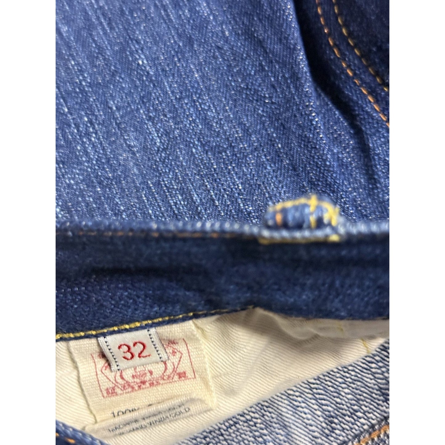 Evisu jeans daicock camo big logo hand painted Y2K