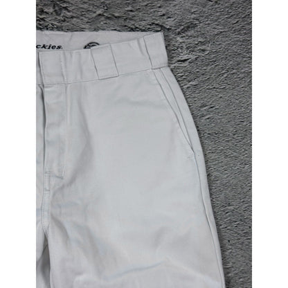 Dickies white pants workwear vintage straight fit
