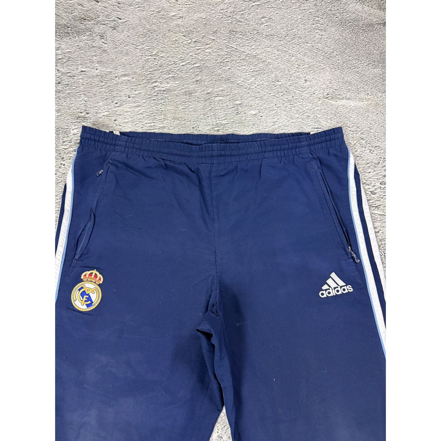 Real Madrid Adidas tracksuit White Blue 05/06 Vintage