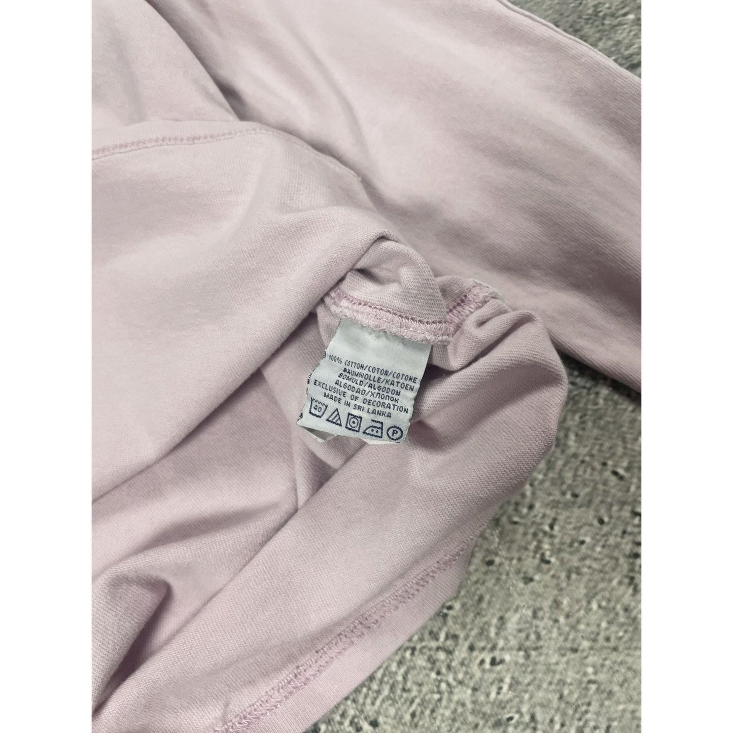 Chief Keef Polo Ralph Lauren vintage pink longsleeve