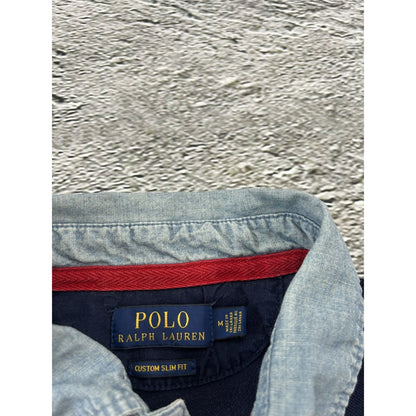 Chief Keef Polo Ralph Lauren vintage navy USA t-shirt