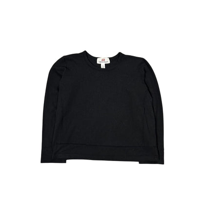 Comme Des Garcons x HM wool sweater Japanese boxy fit black