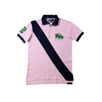 Chief Keef Polo Ralph Lauren T-shirt vintage pink navy