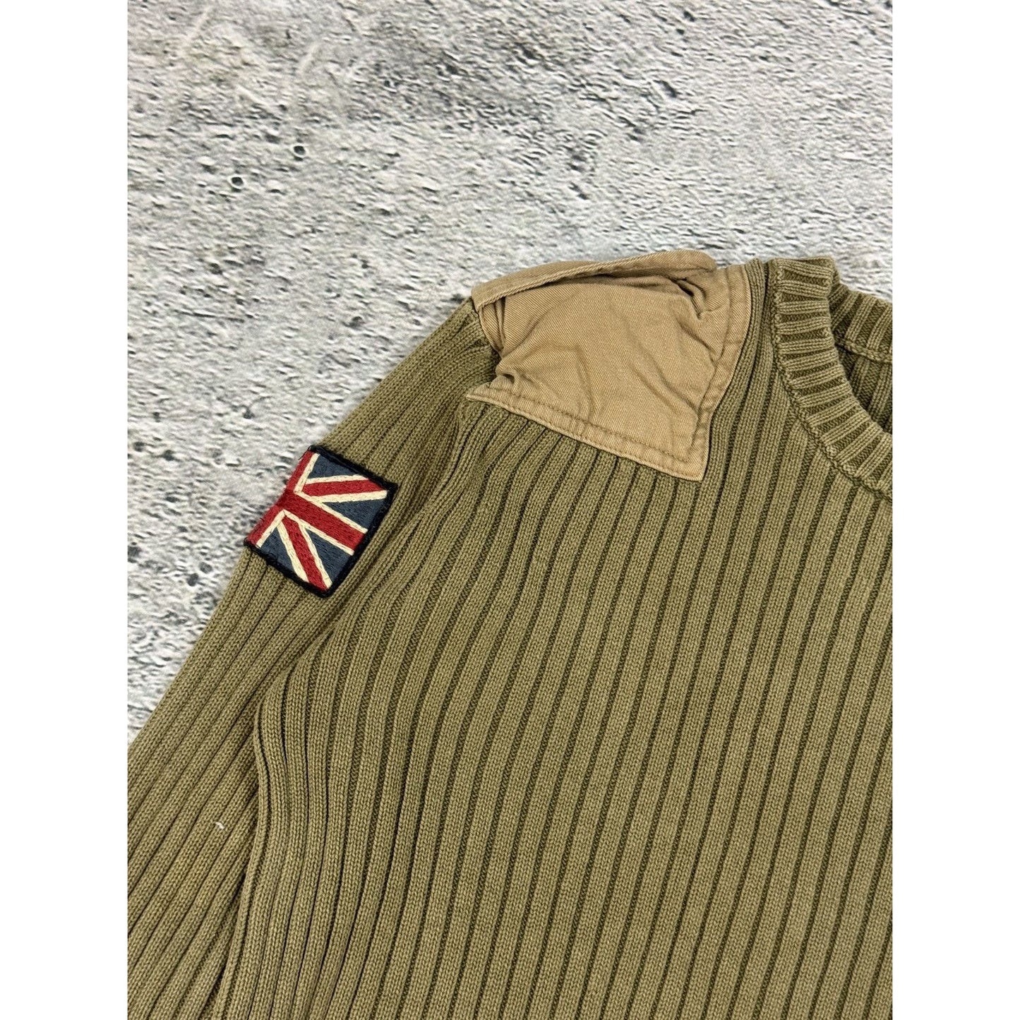 Polo Ralph Lauren vintage sweater USA flag military cargo