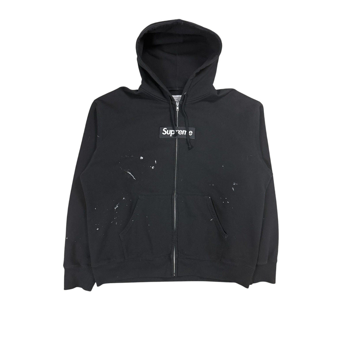 Supreme x Margiela MM6 box logo zip hoodie bogo