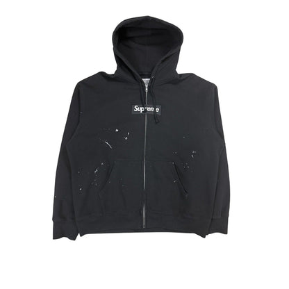 Supreme x Margiela MM6 box logo zip hoodie bogo