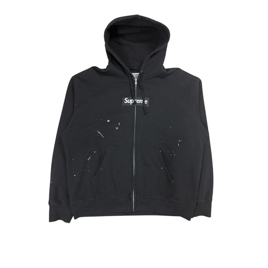 Supreme x Margiela MM6 box logo zip hoodie bogo