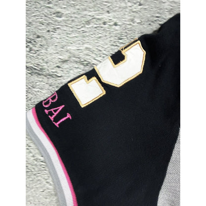 Chief Keef Polo Geografical Norway Dubai T-shirt black pink