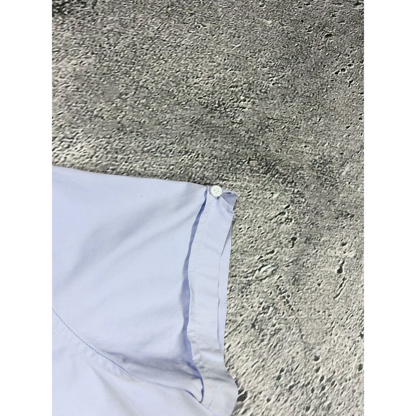 De Fursac Egyptian Cotton shirt baby blue button-up