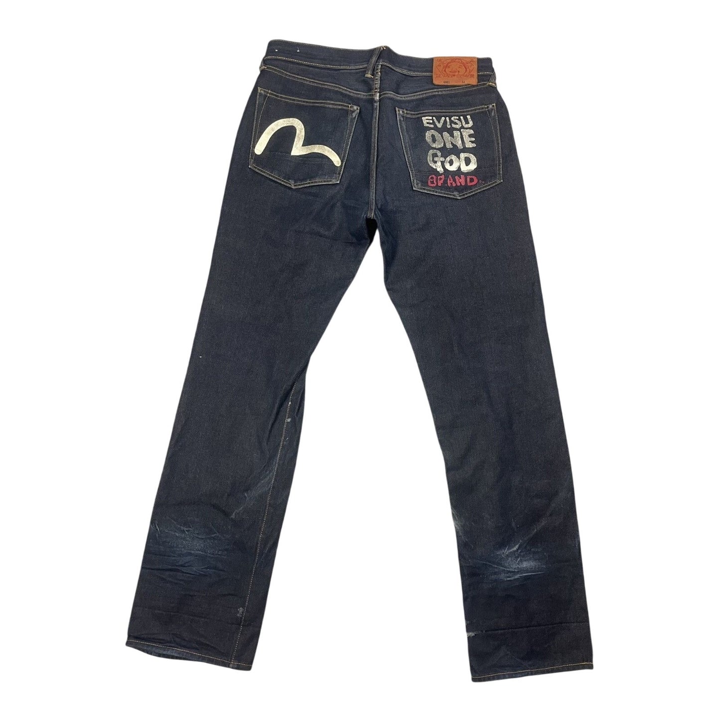 Evisu jeans vintage One God Brand selvedge denim vintage